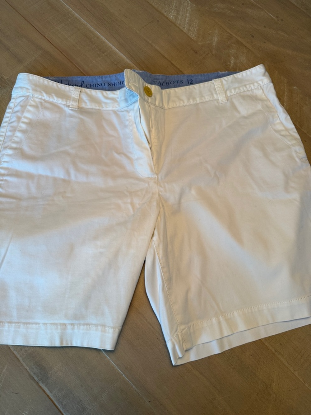 White Talbots Weekend Shorts
